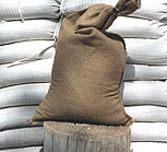 click to enlarge bag filling stand