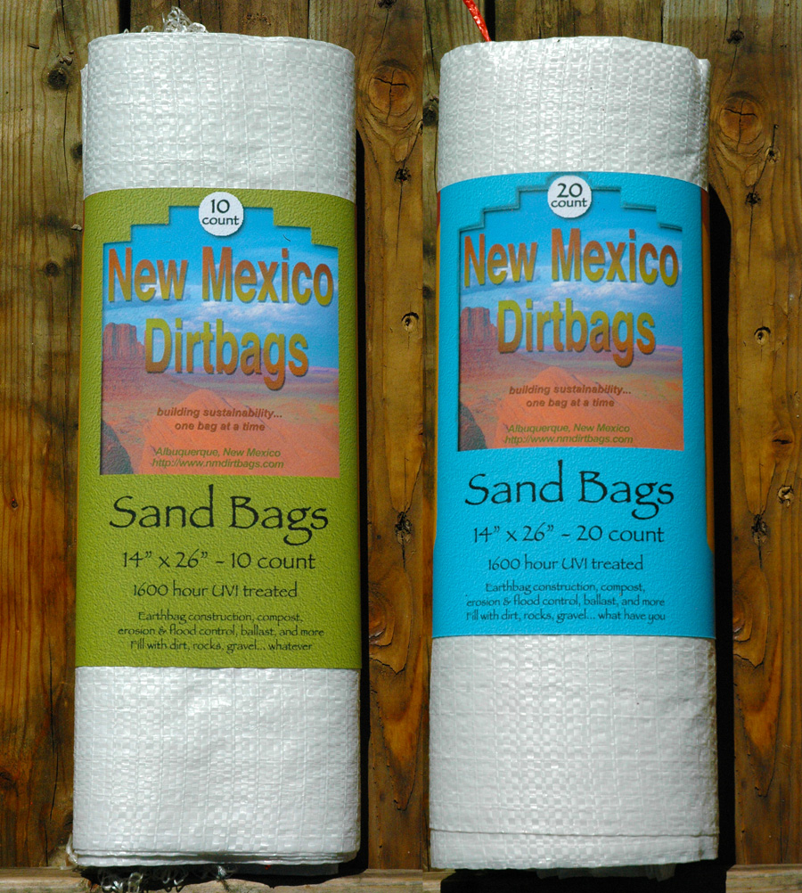 click to enlarge image of packaged dirtbags
