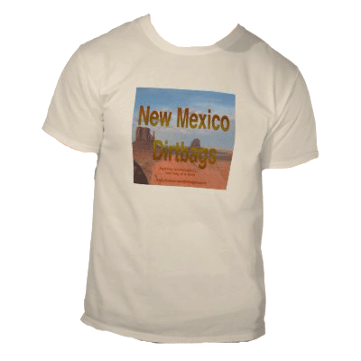 click to enlarge NM Dirtbags T-shirt - Monument Valley